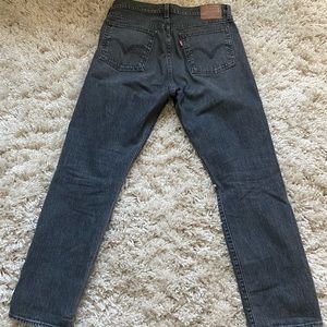 Levi’s Wedgie Straight Washed Black Jeans